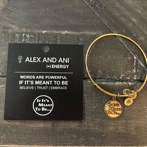 Alex and Ani Inspirational Gold Bracelet